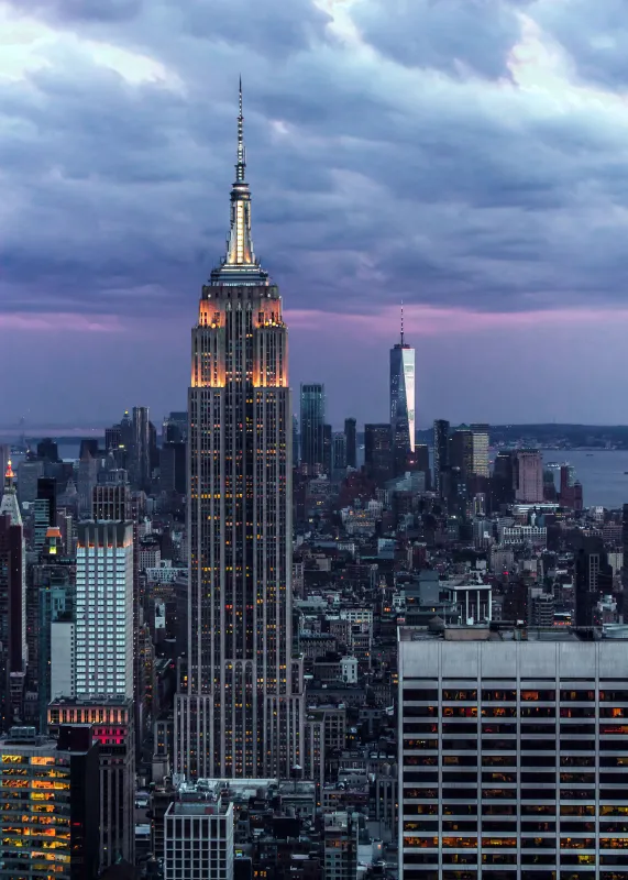 Empire State Building, Aesthetic wallpaper