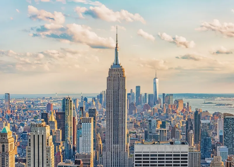Empire State Building 4K, New York, Midtown Manhattan