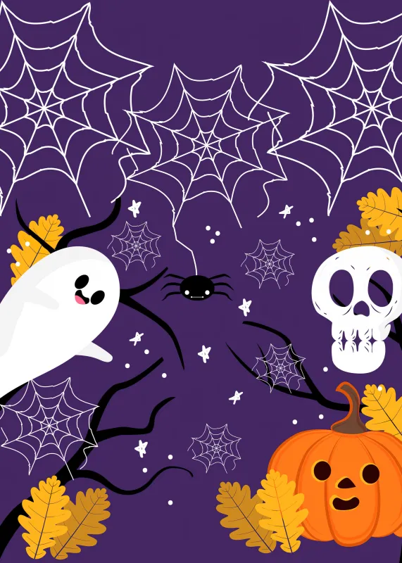 Cute Halloween, iPhone background