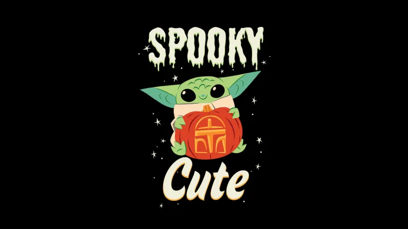 Cute Halloween, Spooky 8K wallpaper