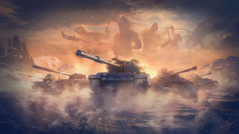 World of Tanks wallpaper 4K