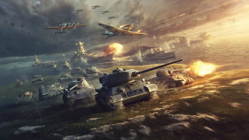 World of Tanks, 4K wallpaper