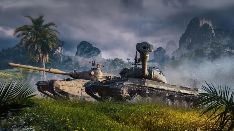 World of Tanks 4K background