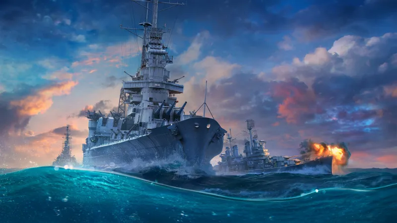 World of Warships, 4K wallpaper