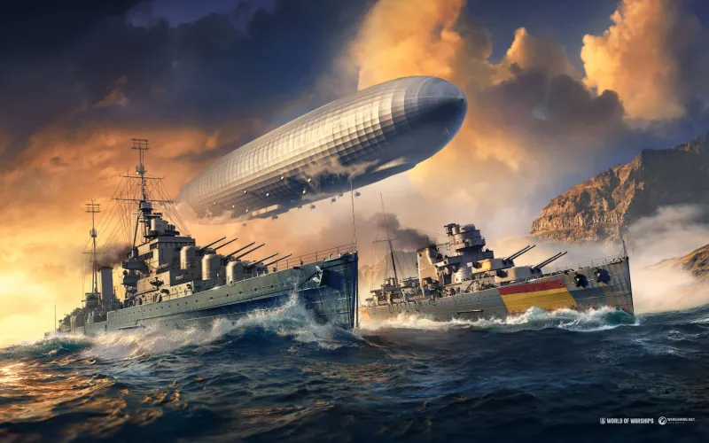 World of Warships HD background