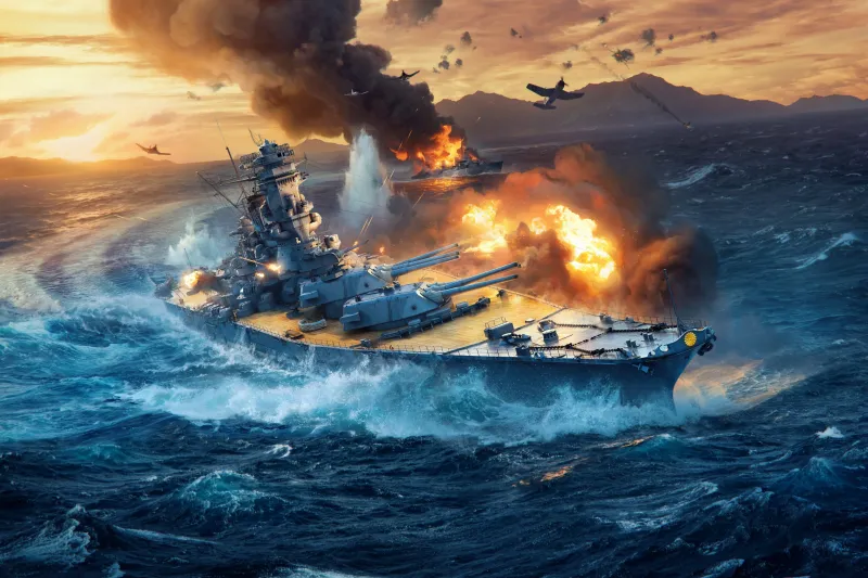 World of Warships HD wallpaper