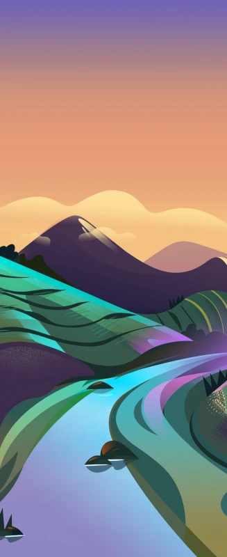 Tecno Phantom V Flip, Stock wallpaper
