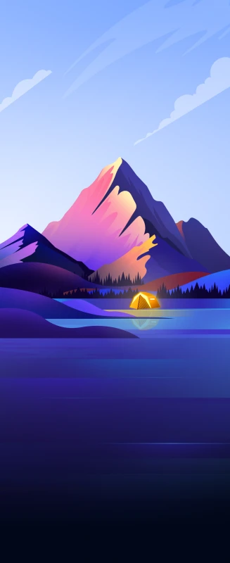 Tecno Phantom V Flip, Stock wallpaper
