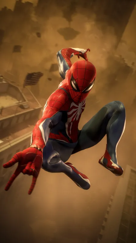 Marvel's Spider-Man 2 4K Phone iPhone Wallpaper #6861b