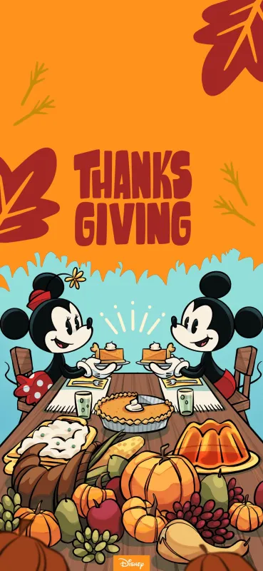 Disney thanksgiving, iPhone wallpaper