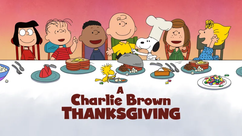 Charlie Brown Thanksgiving, Disney 4K wallpaper