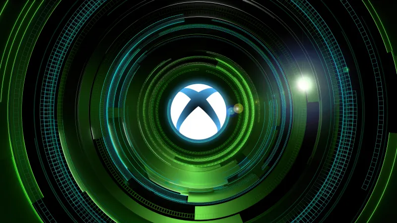 Xbox Logo, 5K background