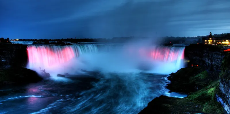 Niagara Falls Wallpaper, Night