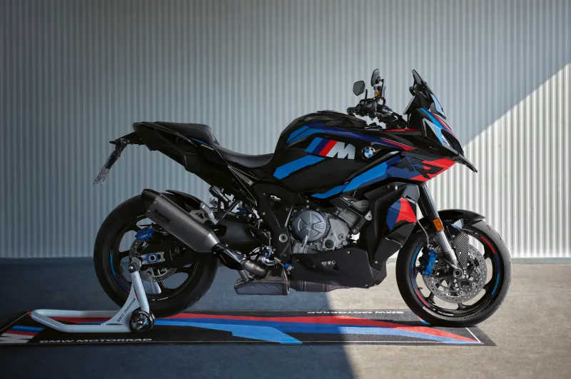 BMW M 1000 XR wallpaper, M Motorsport livery, Paddock stand, 2024