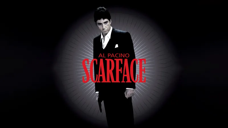 Al Pacino as Tony Montana, Scarface, 5K wallpaper