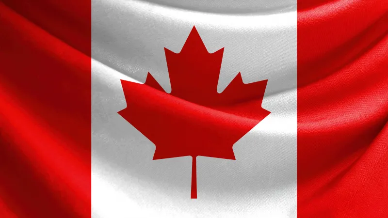 Canada Flag 8K wallpaper