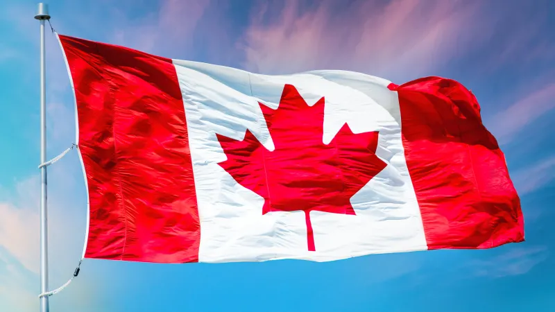 Flag of Canada, 8K wallpaper