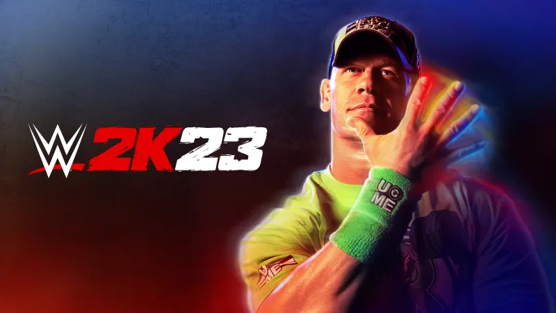 John Cena, WWE 2K23, 4k background
