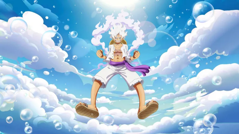 Bộ sưu tập hình ảnh Luffy Gear 5 đẹp nhất dành cho fan One Piece