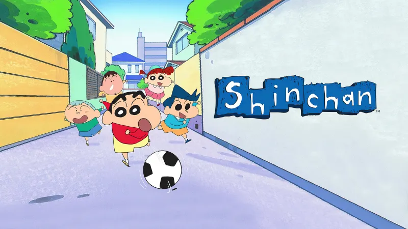 Shinchan, Cartoon, Desktop background