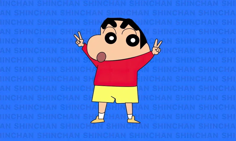 How to Draw Shin chan step by step - [12 Easy Phase]