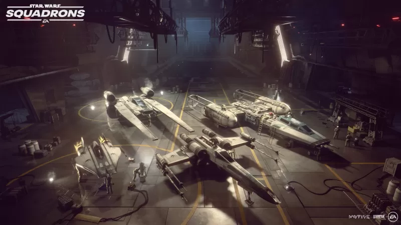 Star Wars: Squadrons, Hanger, PC Games, PlayStation 4, Xbox One, 2020 Games