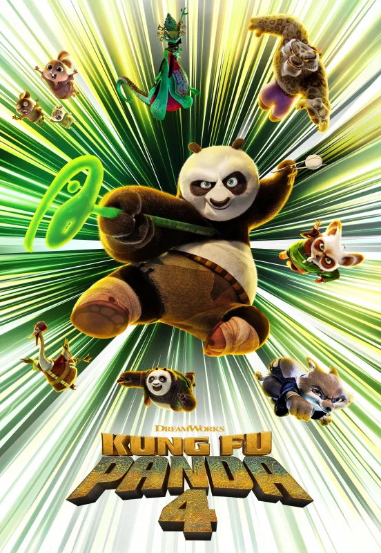 Kung Fu Panda 4 iPhone Wallpaper