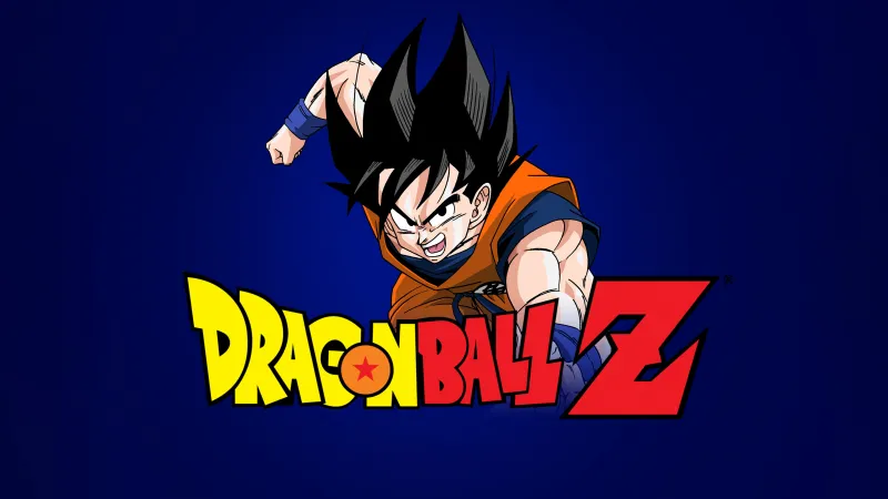 Goku Dragon Ball Z, 4K Anime wallpaper, Blue background