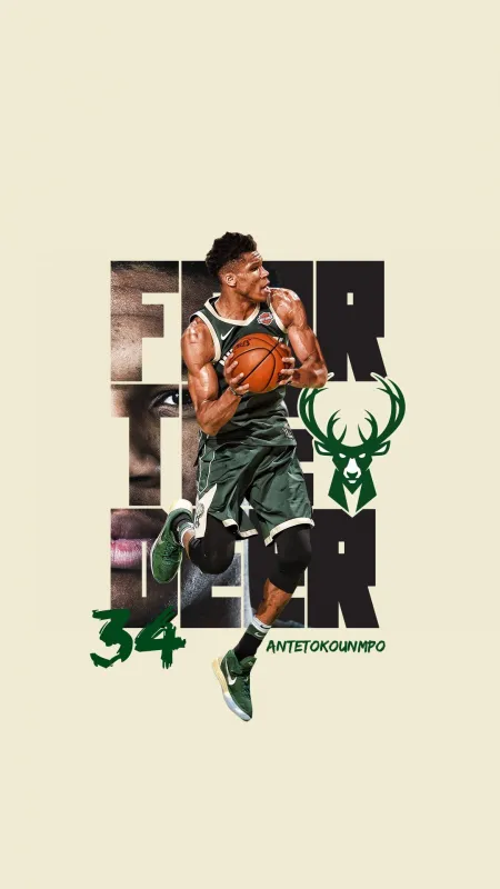Milwaukee Bucks Wallpaper HD, Fear the Deer