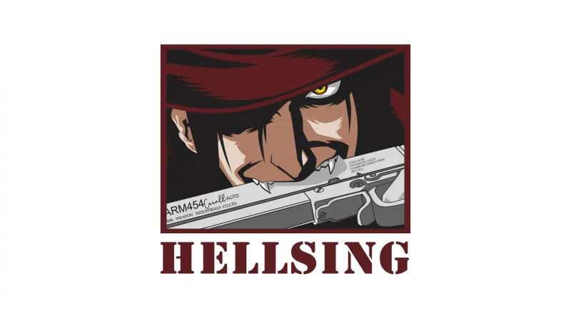 Hellsing, 4K Anime wallpaper