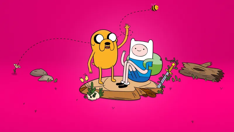 Adventure Time 4K Background