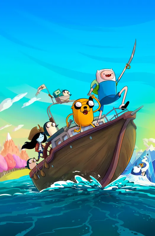 Adventure Time, iPhone wallpaper 4K