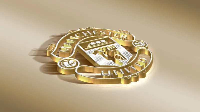 Manchester United Logo 3D