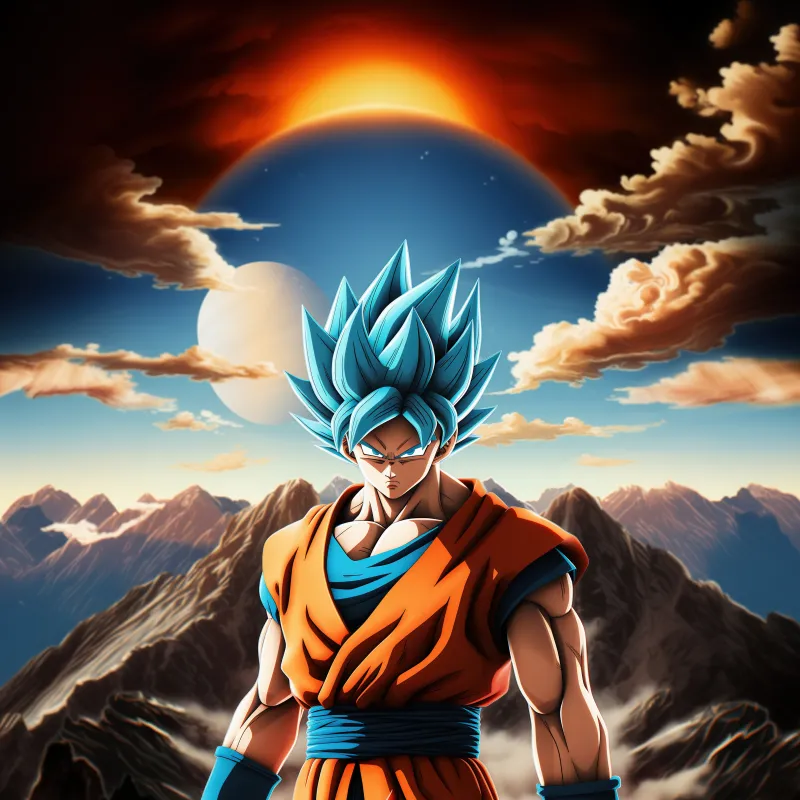 Super Saiyan Blue, Goku, Dragon Ball