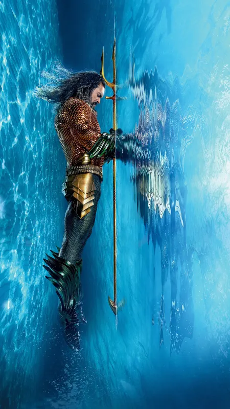 Aquaman and the Lost Kingdom, iPhone wallpaper 4K
