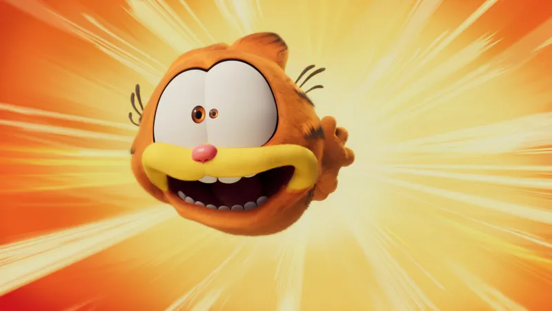 Cute baby Garfield wallpaper