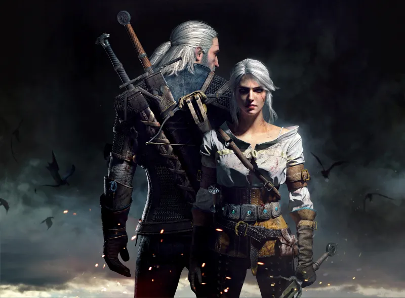 The Witcher 3 Wild Hunt, Ciri, Geralt of Rivia