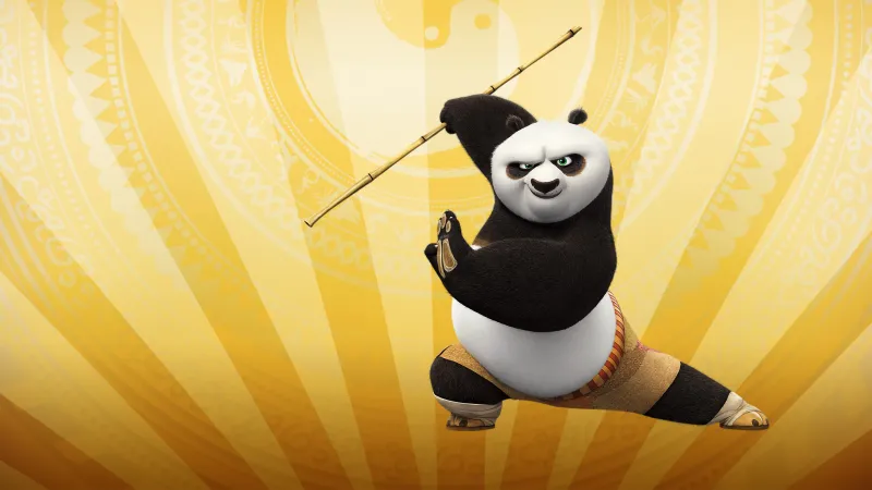 Kung Fu Panda 4K wallpaper