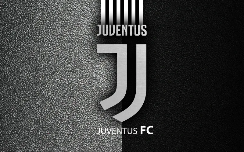 Juventus FC, Dark background 4K