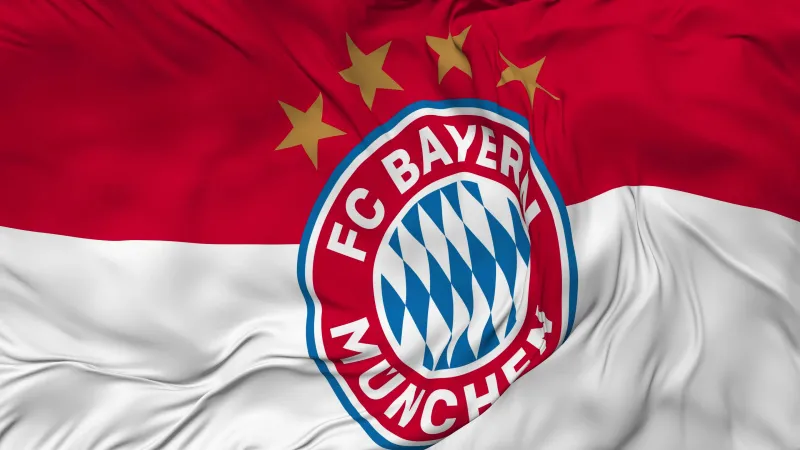 Bayern Munich Flag 4K Wallpaper