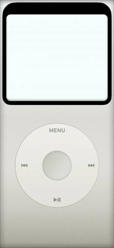 White iPod Classic Wallpaper