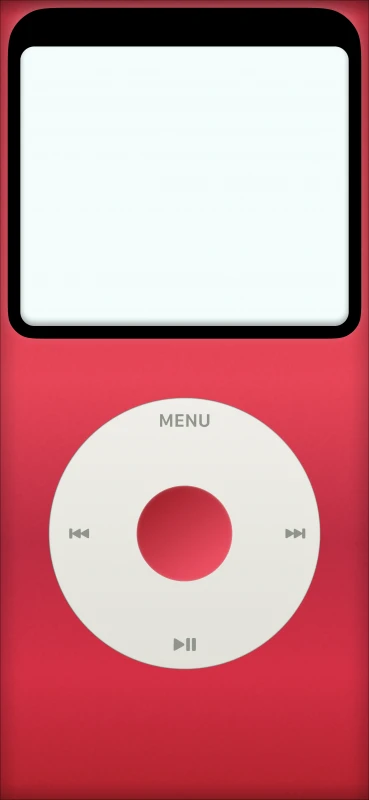 Red iPod Classic Wallpaper
