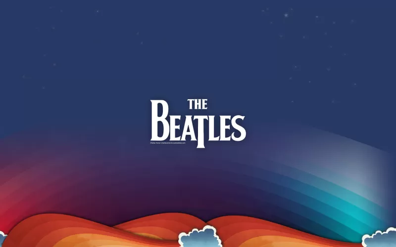 The Beatles Logo HD wallpaper