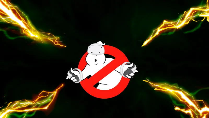 Ghostbusters, 4K wallpaper, Logo, Abstract background