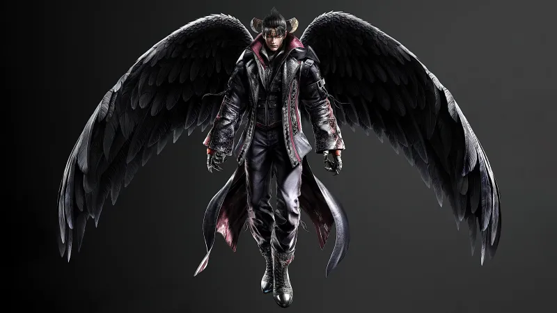 Devil Jin, Tekken 8, Dark background