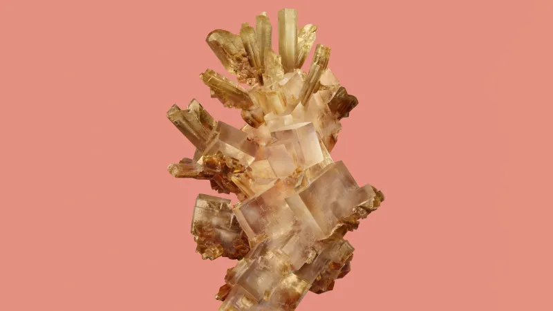 Google Pixel 8 Pastel background, Fractal, 5K, Sapphire, Fluorite Crystal, Gemstone