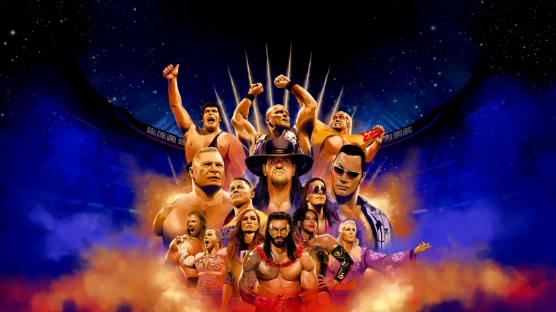 WWE 2K24 Official Wallpaper