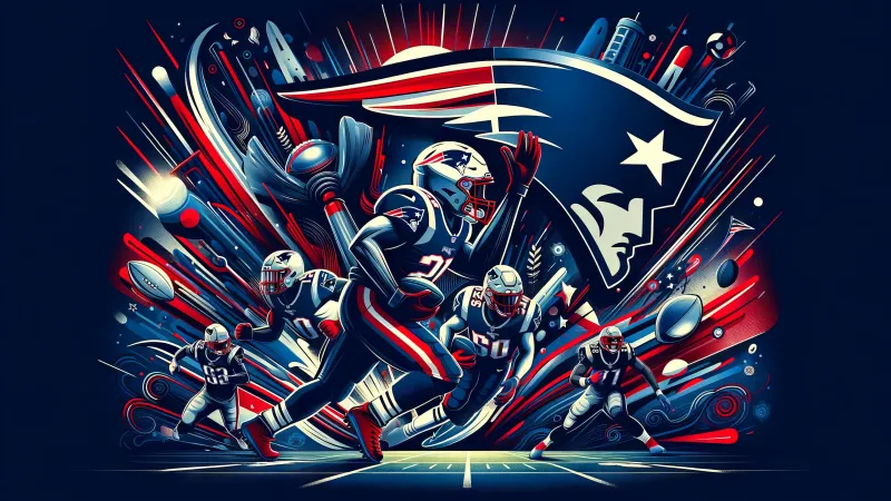 New England Patriots 4K wallpaper