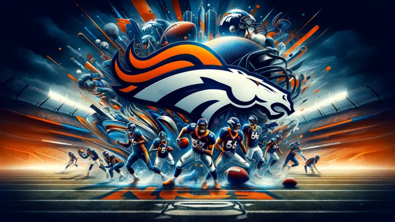 Denver Broncos 4K wallpaper