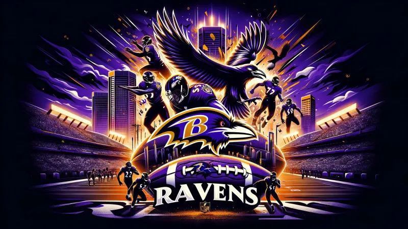 Baltimore Ravens 4K wallpaper